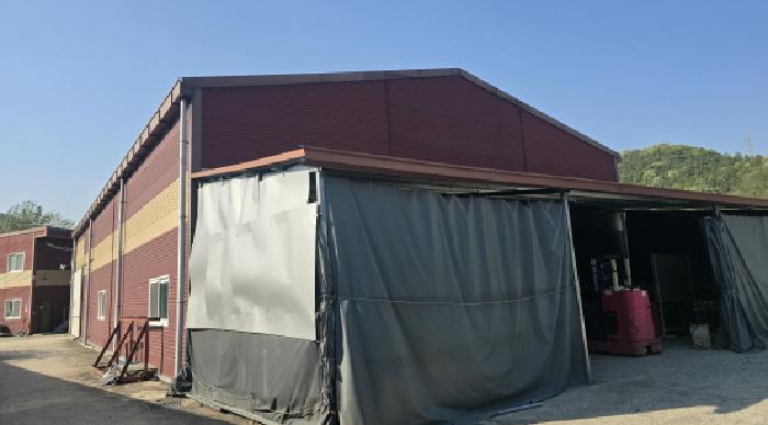 경북 칠곡군 동명면 송산리 655, 653-6,654-2.(백송로 631)지상공장의 전경