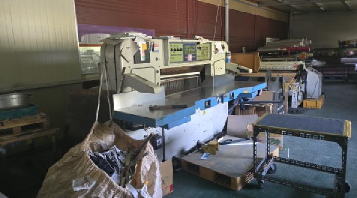 공장저당목록 재단기1대