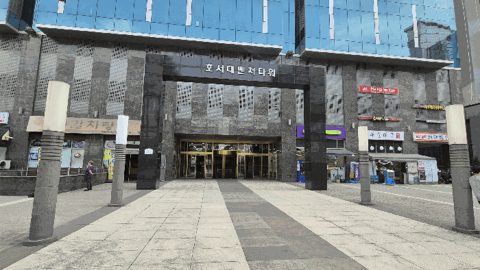 건물 전체 출입구(1층)