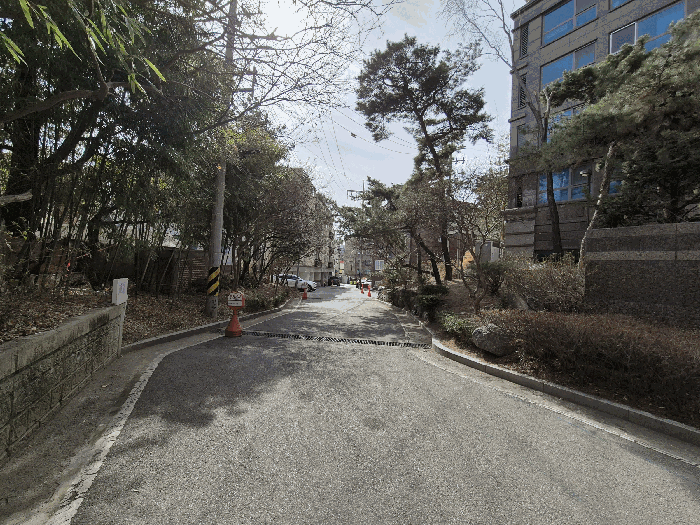 대상물건 남측 전경