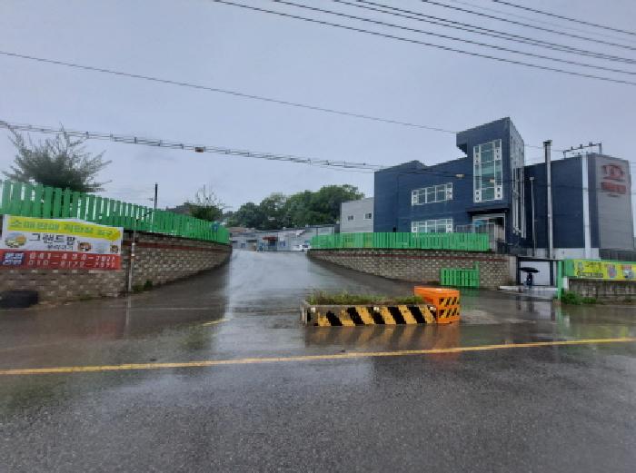 목록1, 2 동쪽 진입로부분