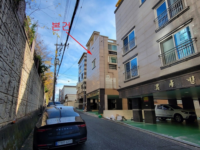 본건 및 주위전경(북측에서 촬영)