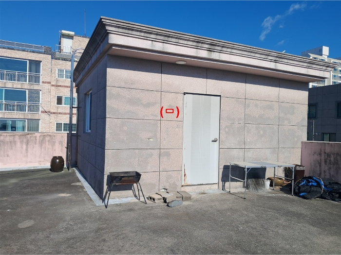 제시외건물 기호(ㅁ) 전경