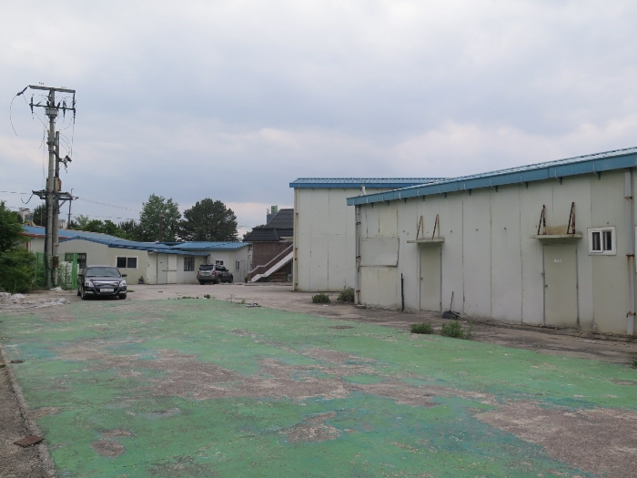 본건 기호2)토지 남측부분 전경(본건 남동측에서 촬영)