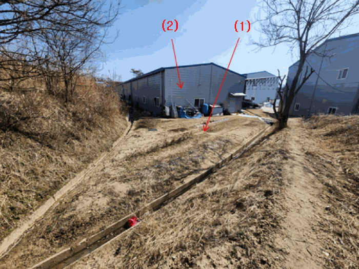 기호(1,2) 전경 - 본건 북서측에서 촬영