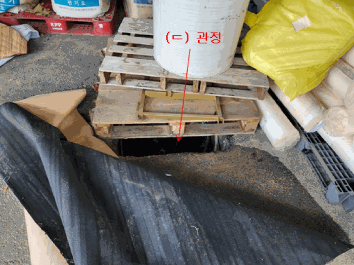 제시외(ㄷ) 관정 전경