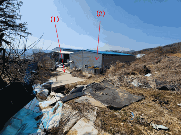 기호(1,2) 전경 - 본건 북동측에서 촬영