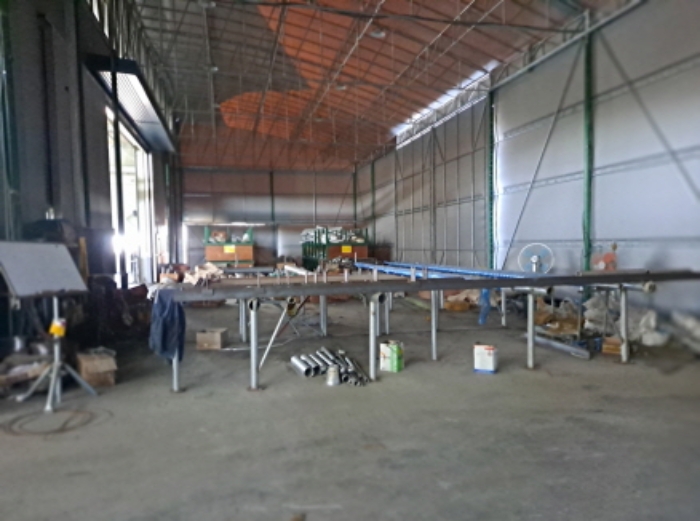 목록 1 북쪽 제시외 천막지붕 내부