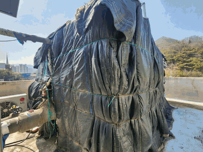 소화용물탱크 전경