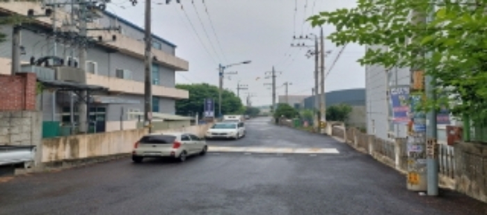 목록3,4 도로 전경