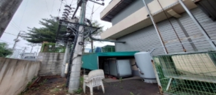 목록1 토지 일부(제시외 천막시설 등) 전경