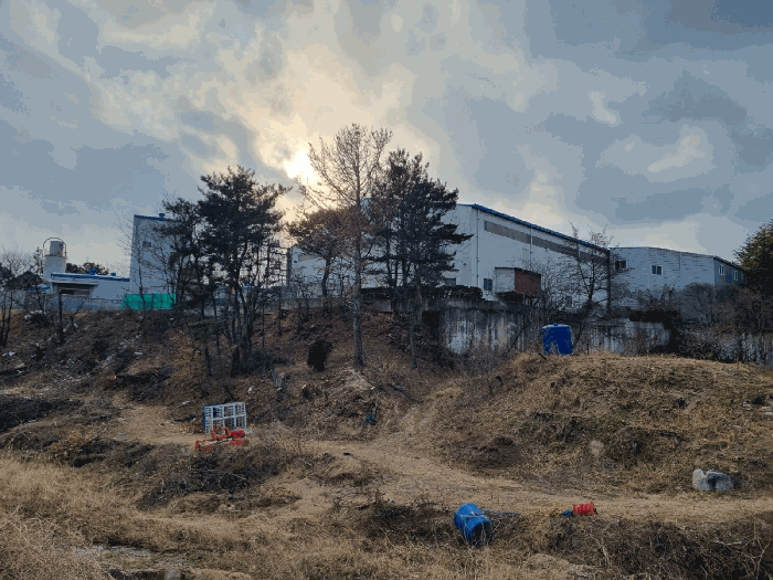 본건전경(북동측 인근)