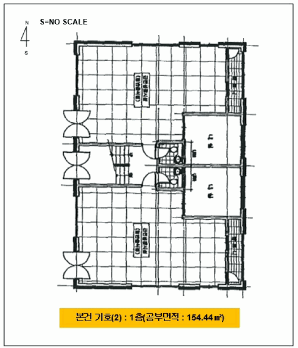 건 물 개 황 도(1층)