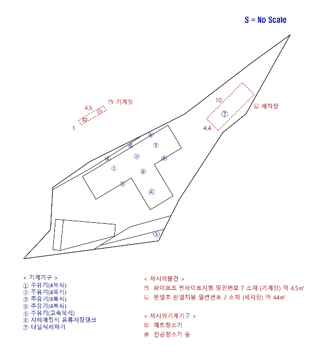 기계기구 배치도