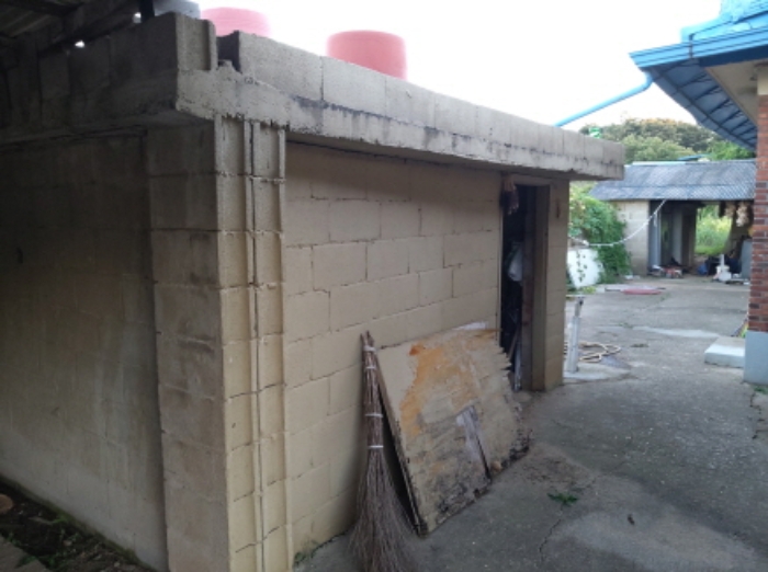 * 본건 목적물 1. 지상 부속창고 전경