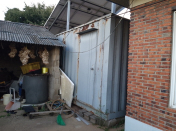 * 본건 목적물 1. 지상 콘테이너박스 전경 