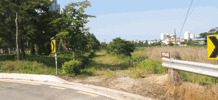 [ 비포장도로 부분 ]