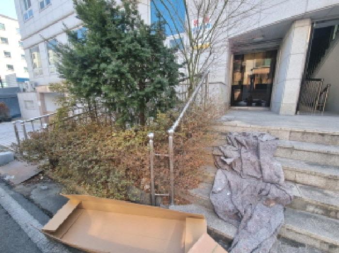 제시외 수목 모습