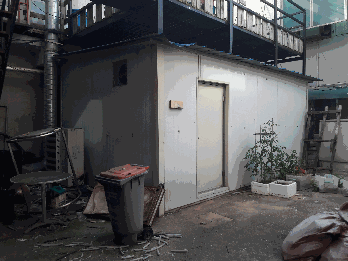 기호(2) 북동측부분 창고 촬영