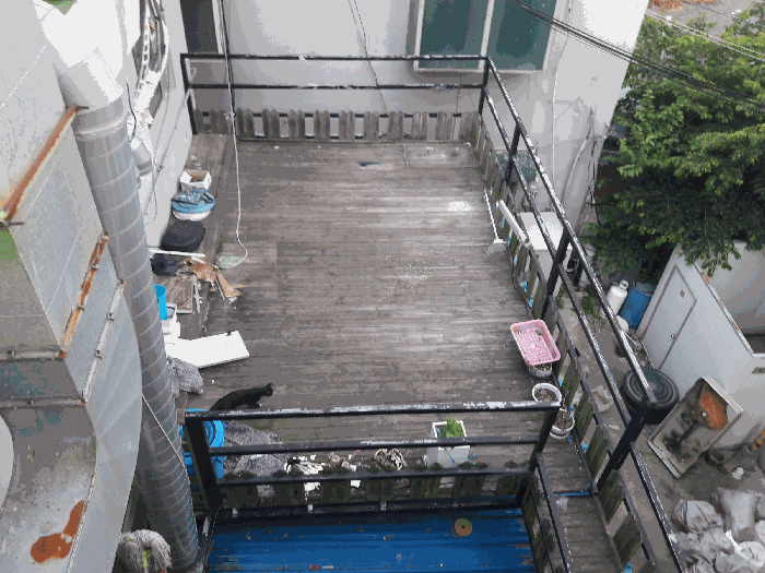 제시외건물(ㄹ) 상부 촬영