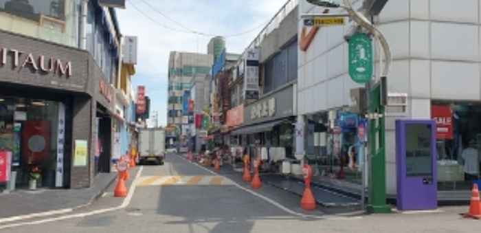 1,3번 부동산 전경(*3번 부동산은 통행로로 쓰이는 모습)