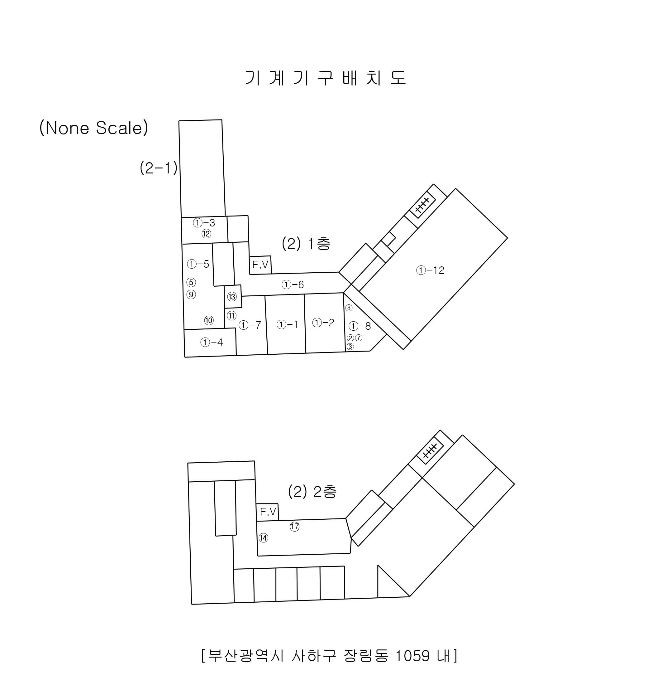 기계기구배치도