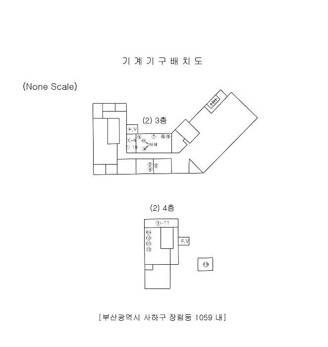 기계기구배치도