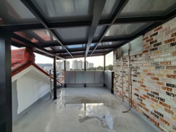 제시외 옥상층, 베란다 가추