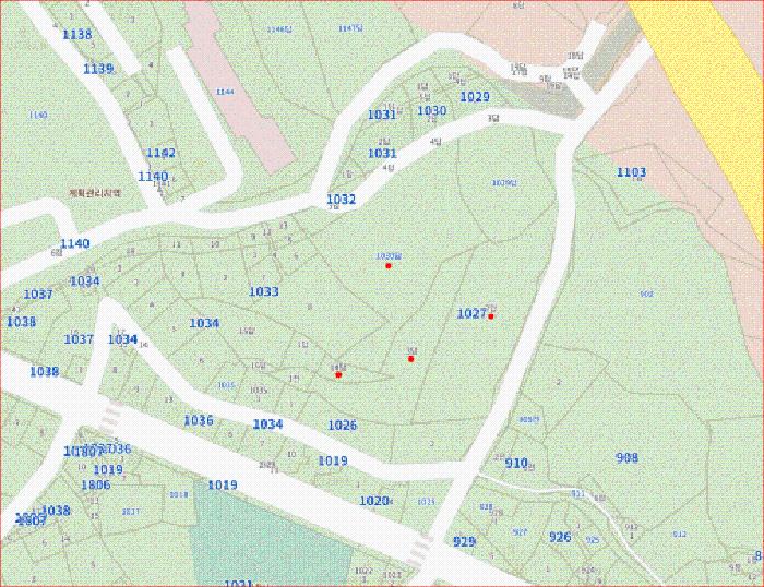 목록번호1~4 약도.