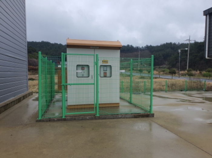 본건지상 수전설비시설 전경