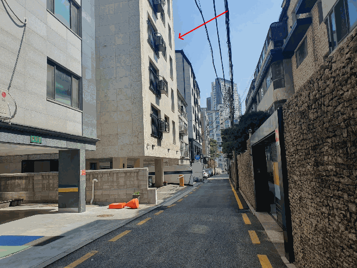 접면도로 및 주