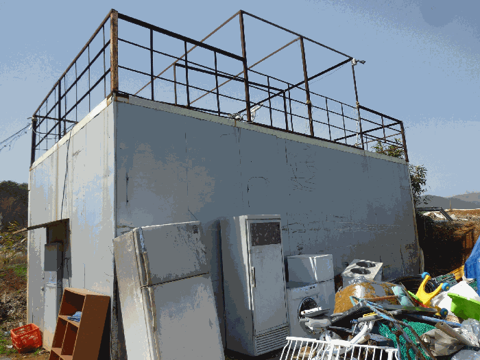 제시외건물(ㄹ) 전경