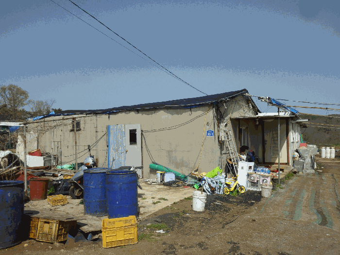 제시외건물(ㄷ) 전경