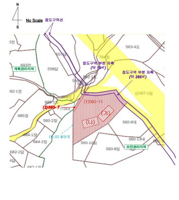 지 적 및 건 물 개 황 도