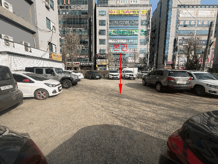 본건 북서측 촬영