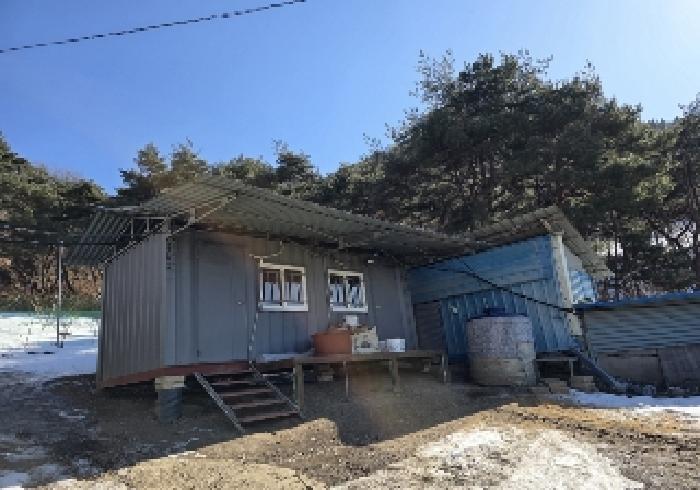 목적물 4번에 컨테이너