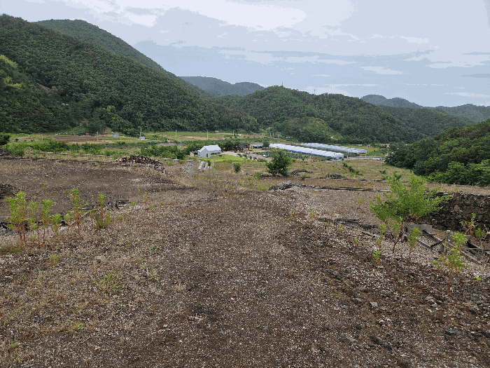 기호(1)토지 남측에서 촬영