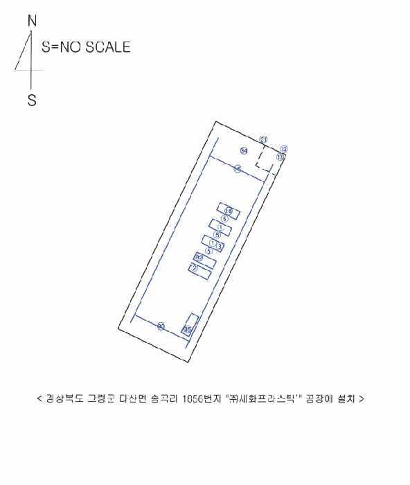 기계기구 배치도