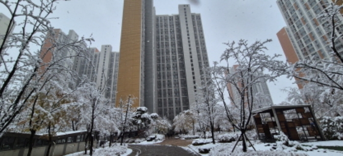 이 사건 다산이편한자이 3507동 전경