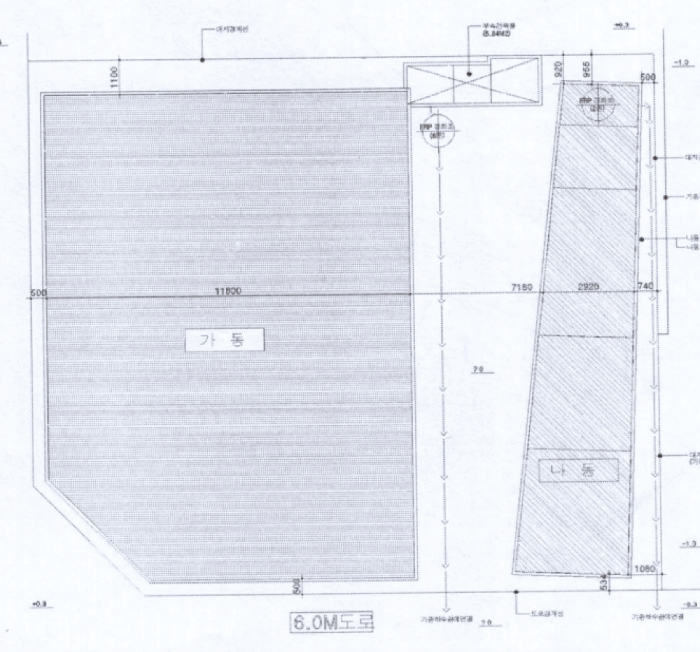 건 물 개 황 도(건물 배치도)