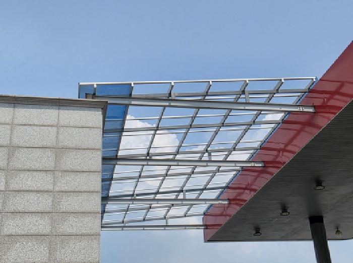 제시외 철제 아크릴 지붕