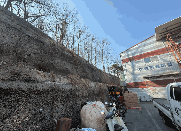 대상물건 기호 (1) 법면 부분