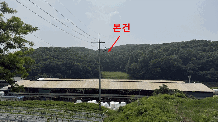 본건 전경(본건 북동측 인근에서)
