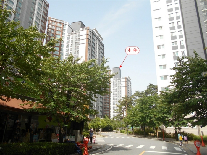 주변 전경(남서측 인근에서 촬영)