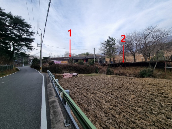 주위환경 (동측에서 촬영)