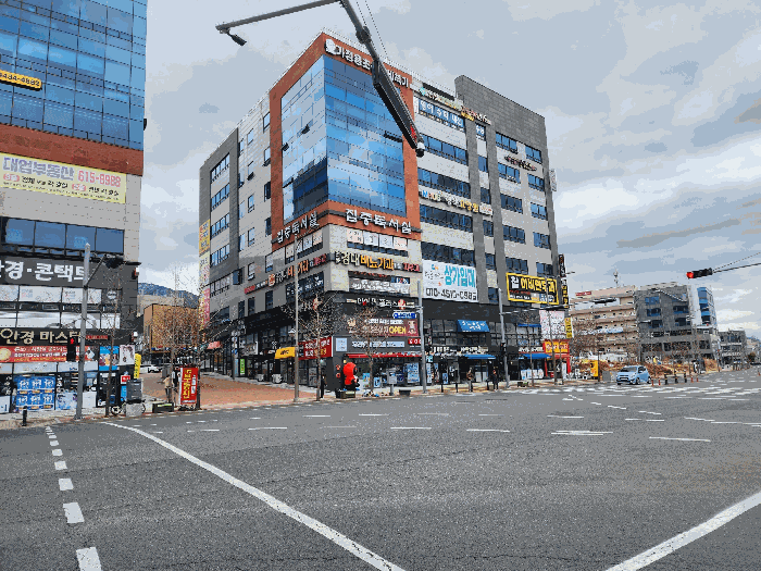 북서측 전경
