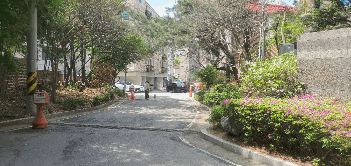 본건이 소재한 건물 주위 전경①