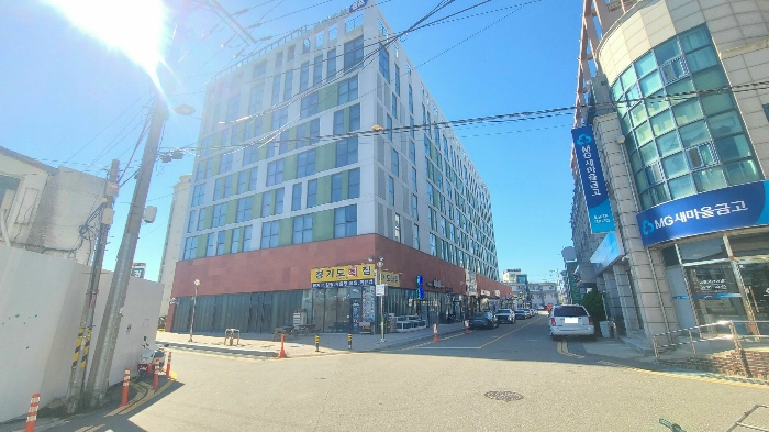 본건 북동측에서 촬영