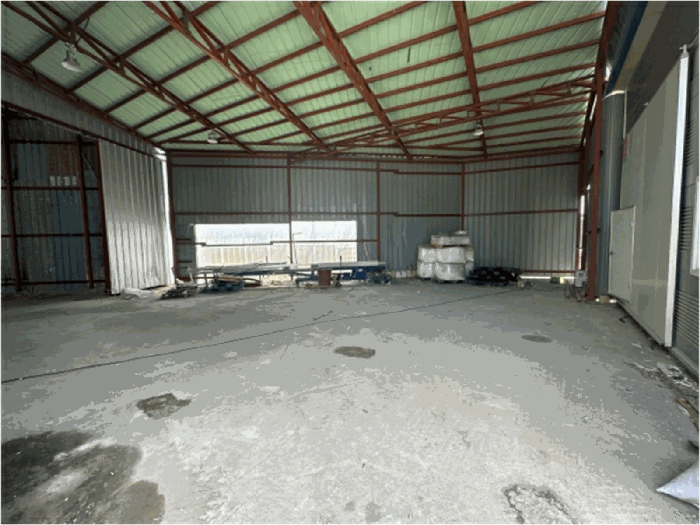 제시외(㉠, 비가림시설 등) 전경