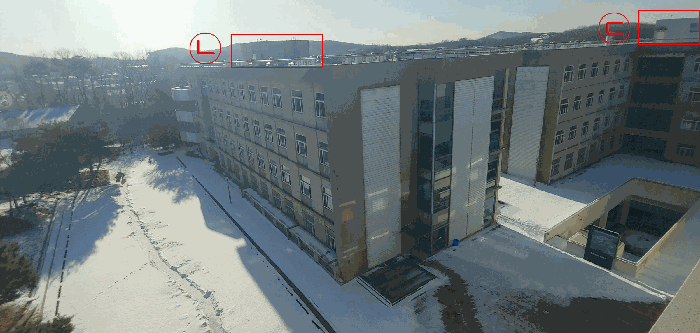 일련번호(가) 통칭 103동 전경 및 제시외건물㉡,㉢ 전경